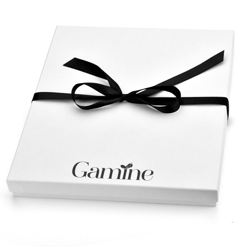 T-shirt 100% cotone organico a righe con ricamo Love