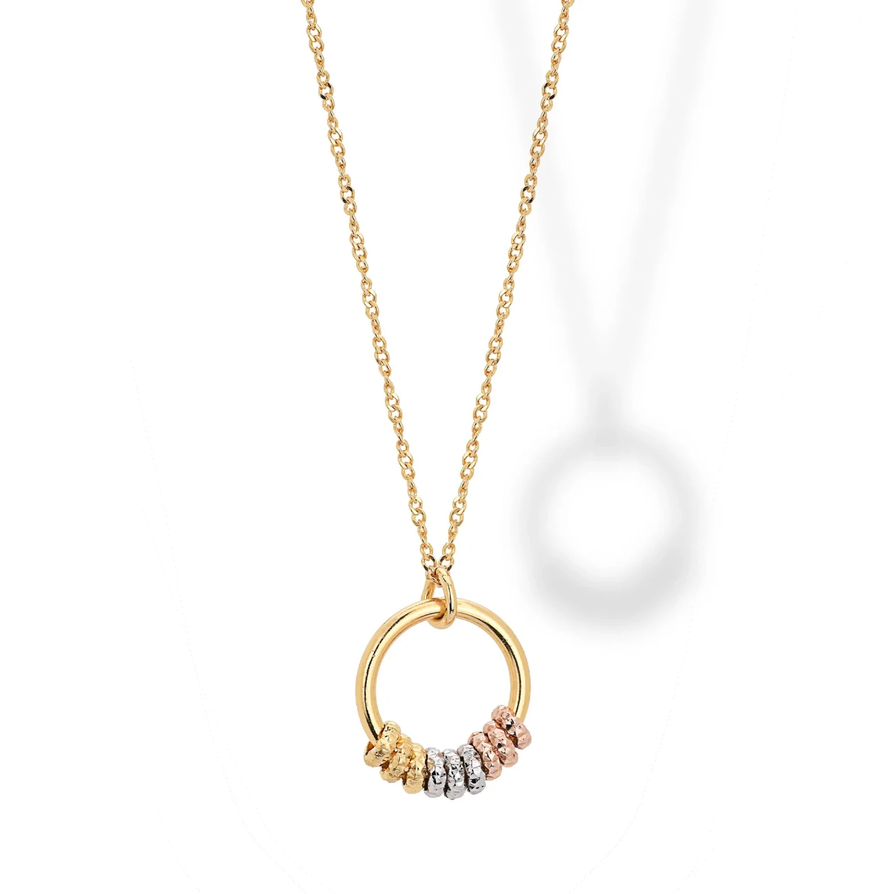 Collana in argento con Pendente ad Anello