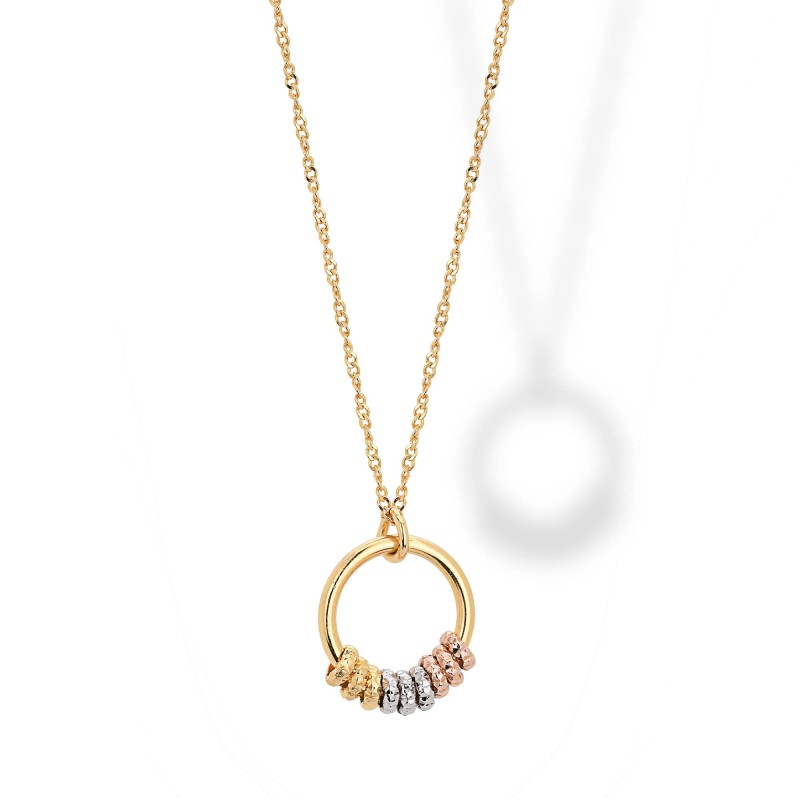 Collana in argento con Pendente ad Anello