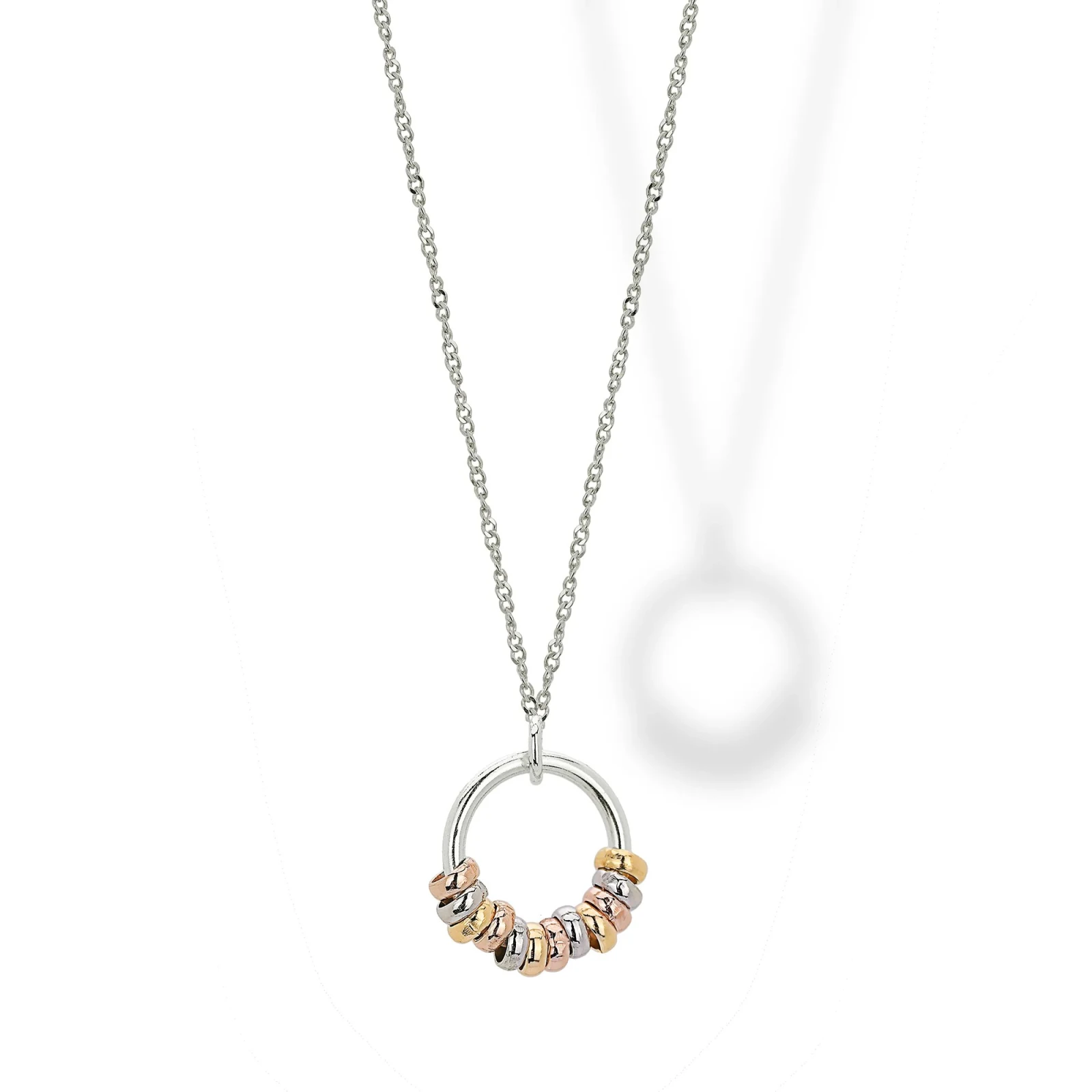 Collana in argento con Pendente ad Anello