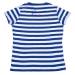T-shirt 100% cotone organico a righe con ricamo Gamine