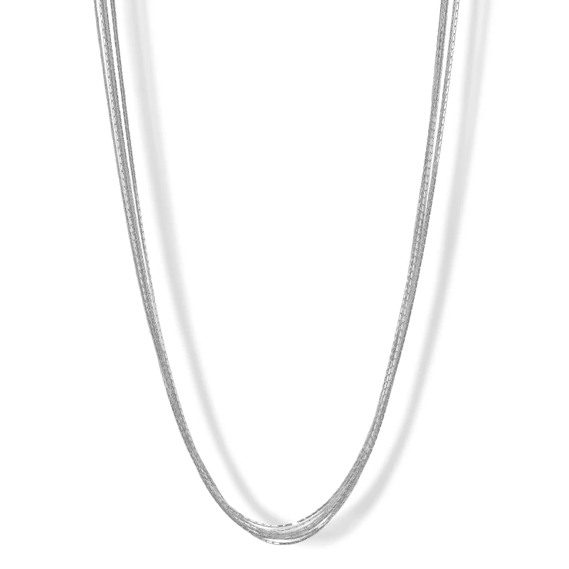 Collana in Argento a 7 Fili.