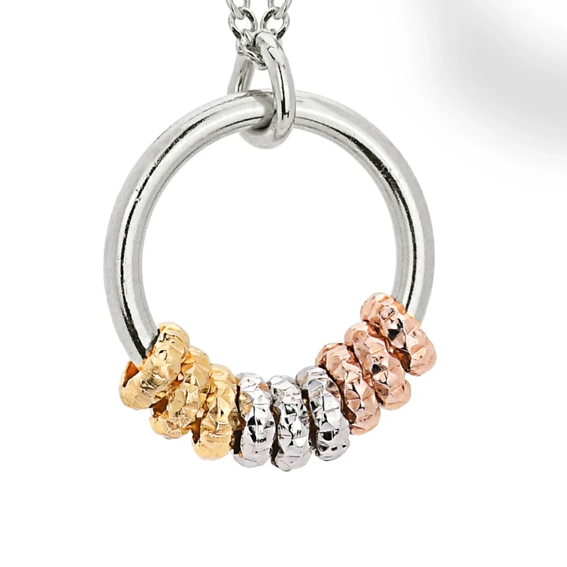 Collana in argento con Pendente ad Anello