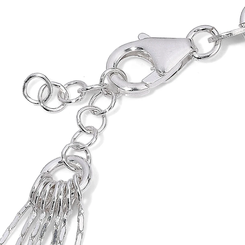 Bracciale in Argento a 7 Fili.