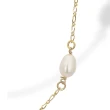 Collana Lunga in Argento con Perle.